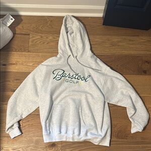 Barstool Sports Golf Gray Hoodie